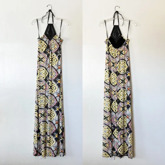 Karina Grimaldi Isodella Knit Maxi Dress in Tiger Eye